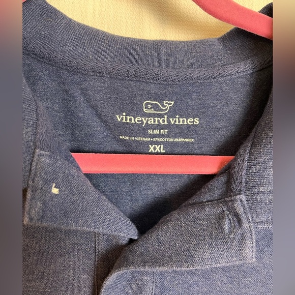 MEN’S vineyard vines slim fit polo xxl - Picture 2 of 4